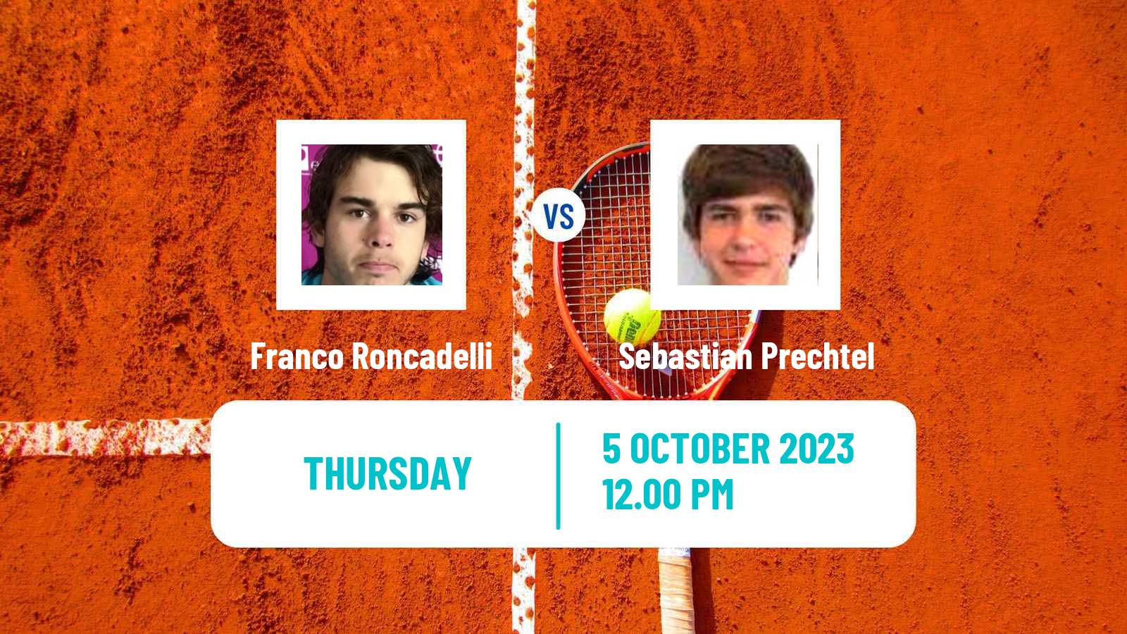 Tennis ITF M25 Mendoza Men Franco Roncadelli - Sebastian Prechtel