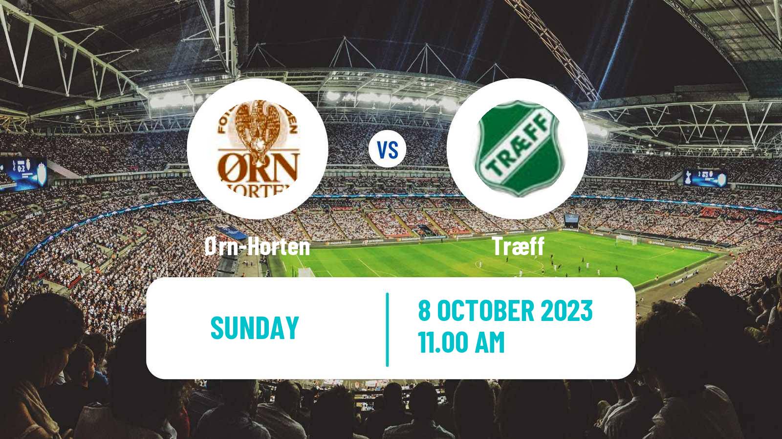 Soccer Norwegian Division 2 - Group 1 Ørn-Horten - Træff