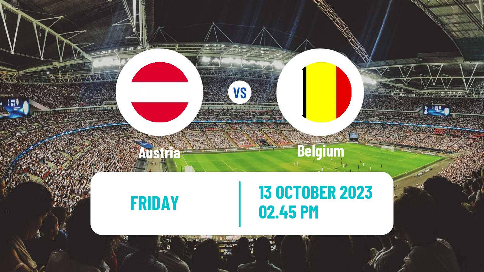 Soccer UEFA Euro Austria - Belgium
