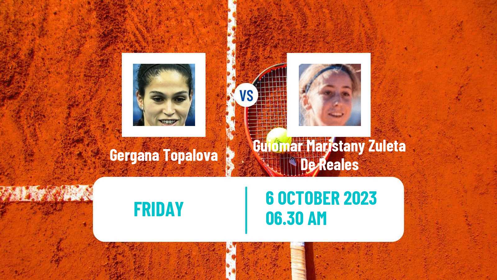 Tennis ITF W40 Lisbon Women Gergana Topalova - Guiomar Maristany Zuleta De Reales