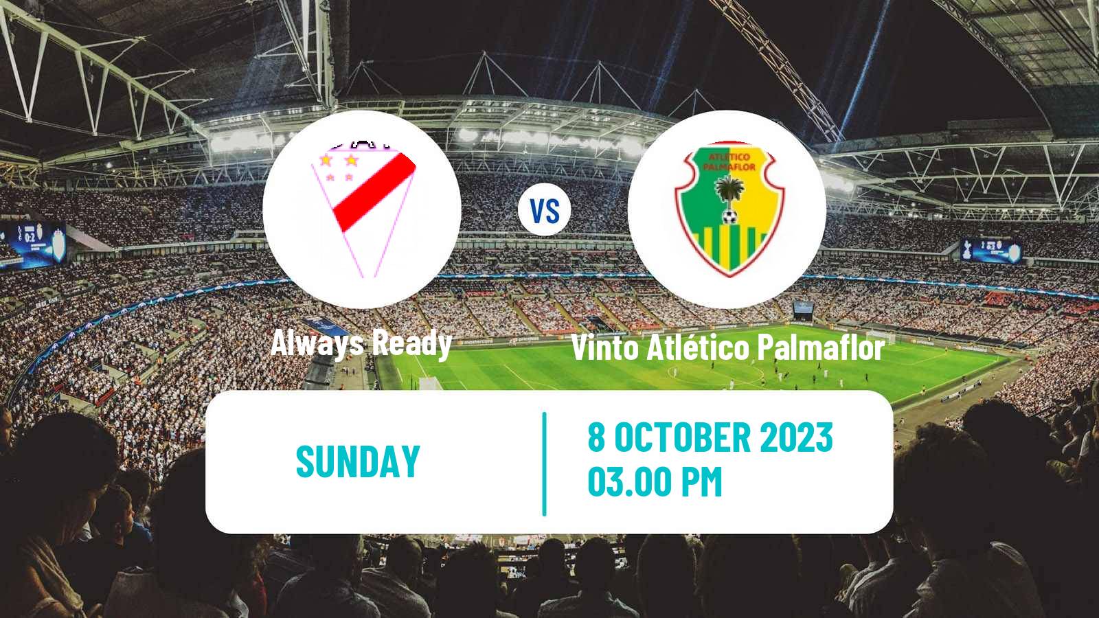 Football Bolivian Division Profesional Always Ready - Vinto Atlético Palmaflor
