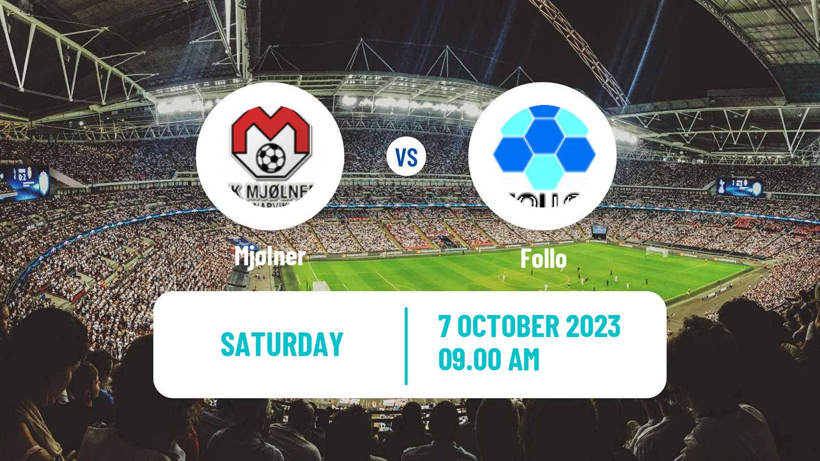 Soccer Norwegian Division 3 - Group 6 Mjølner - Follo