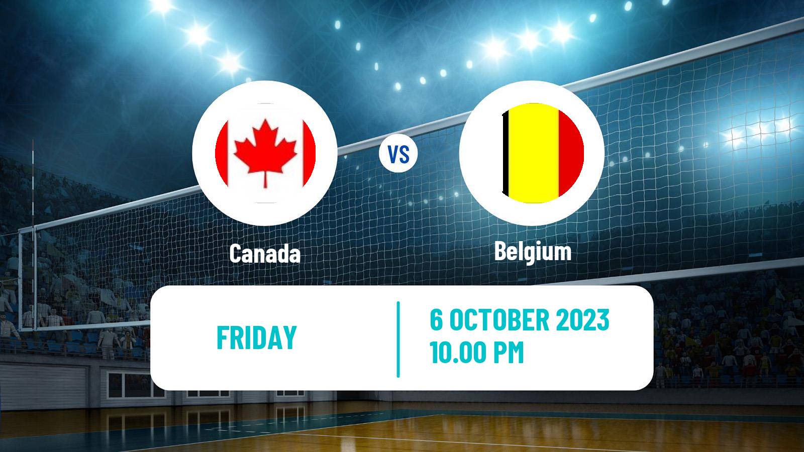 Volleyball Olympic Games - Volleyball Canada - Belgium