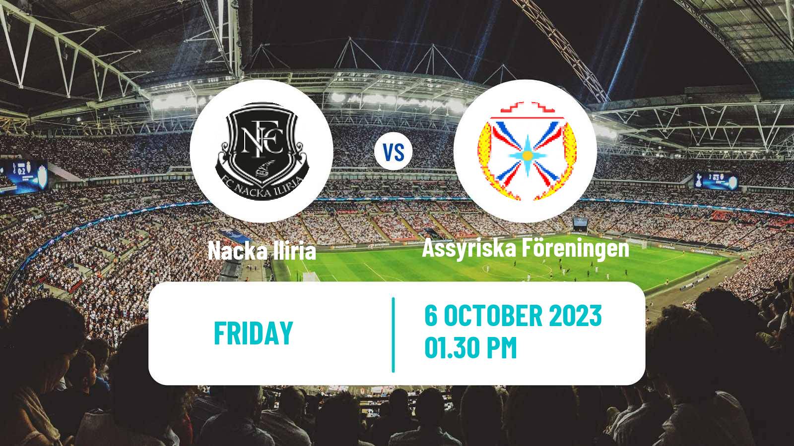 Soccer Swedish Division 2 - Södra Svealand Nacka FC - Assyriska Föreningen