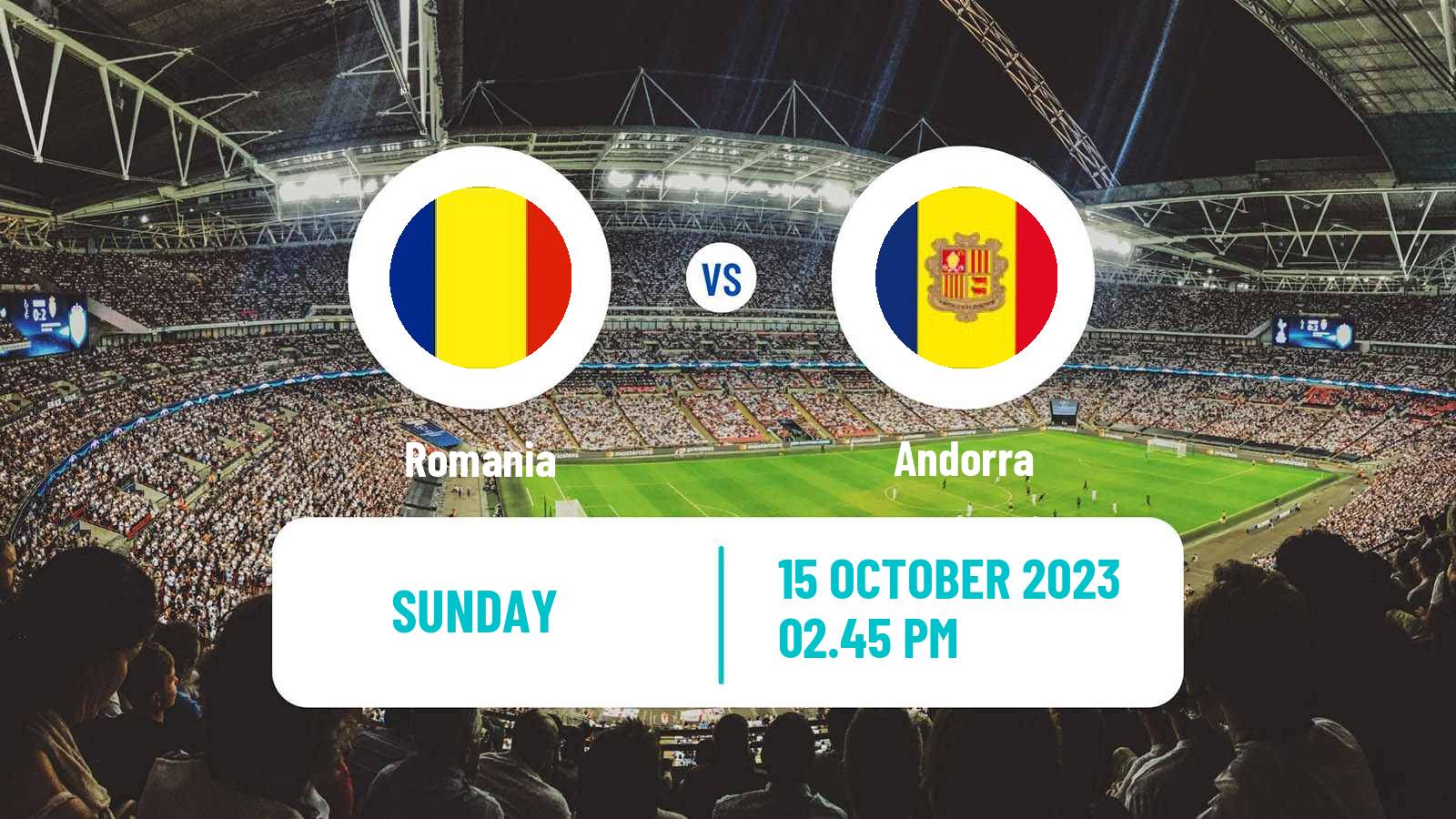 Soccer UEFA Euro Romania - Andorra