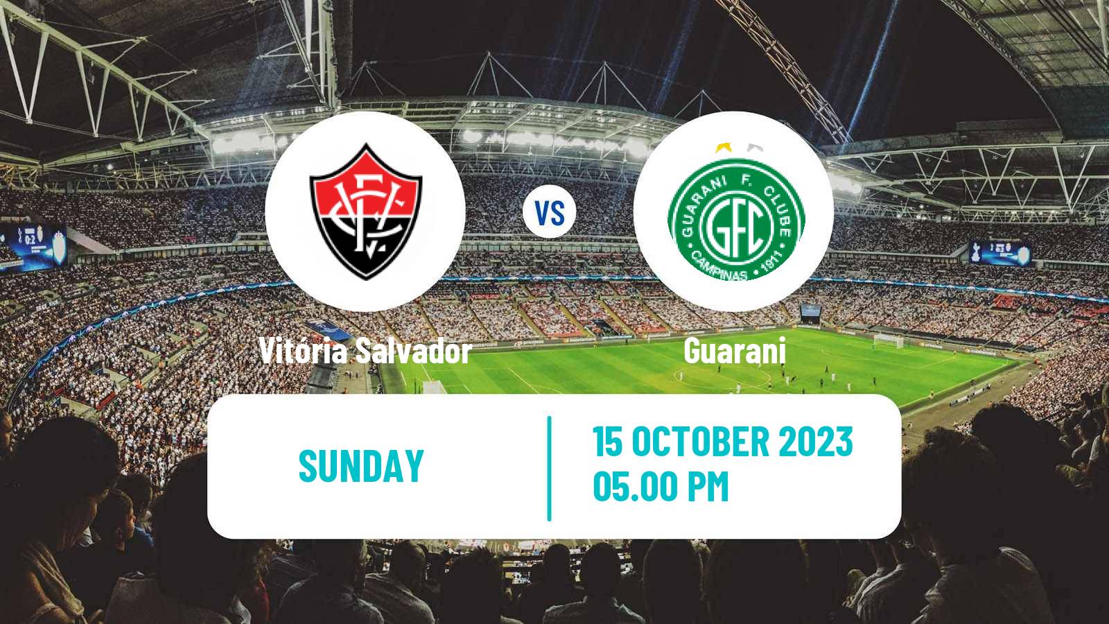 Soccer Brazilian Serie B Vitória Salvador - Guarani