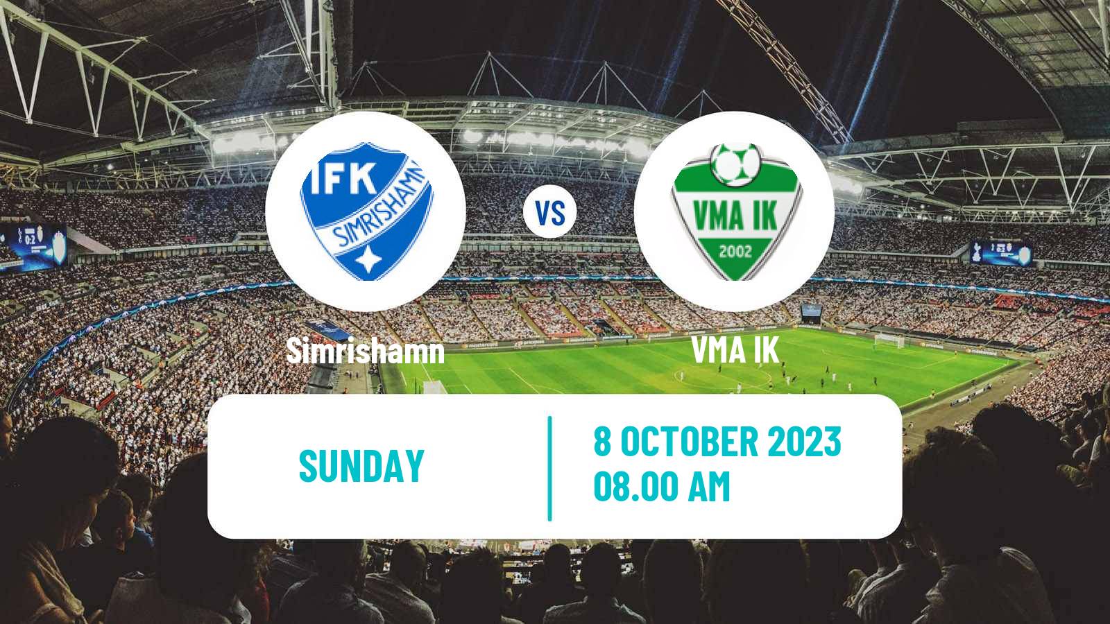 Soccer Swedish Division 2 - Södra Götaland Simrishamn - VMA