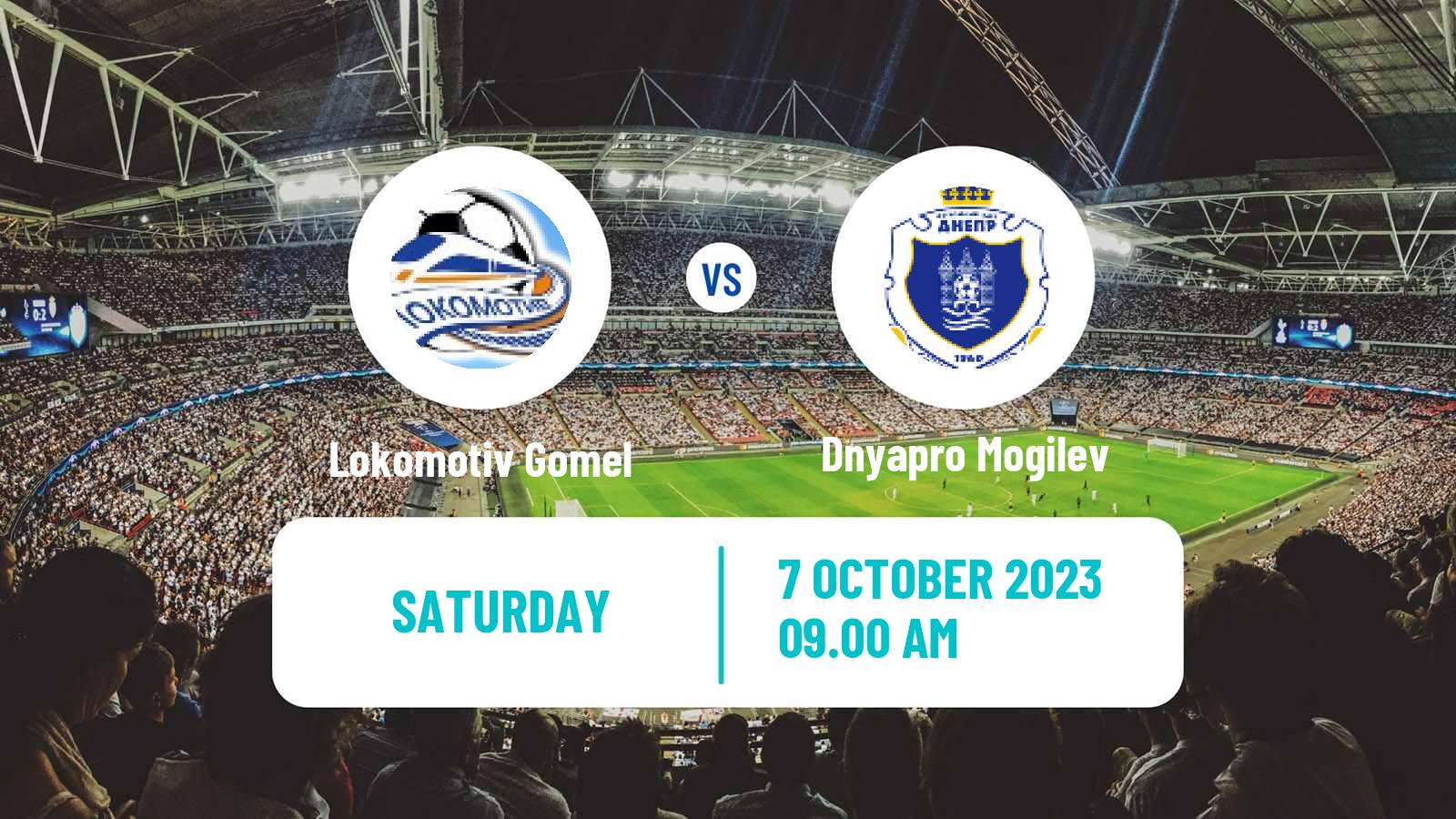 Soccer Belarusian Pershaya Liga Lokomotiv Gomel - Dnyapro Mogilev