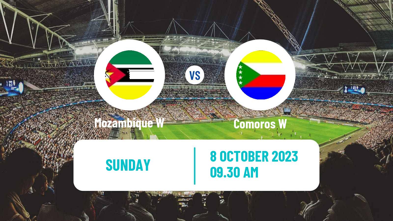 Football COSAFA Cup Women Mozambique W - Comoros W