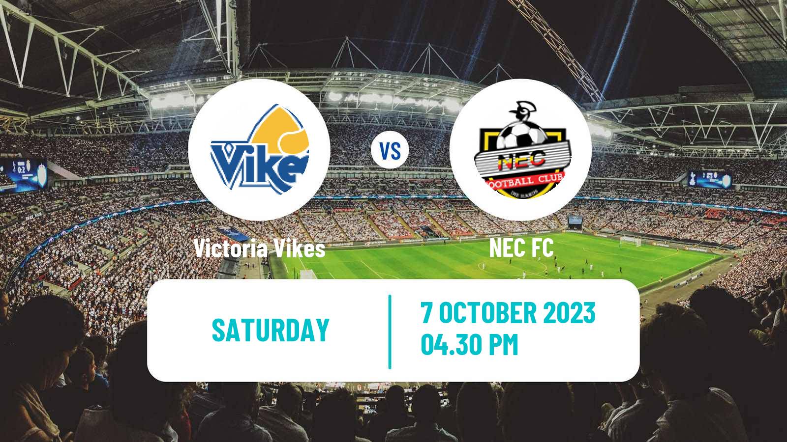 Football Canadian U Sports Soccer Victoria Vikes - NEC FC