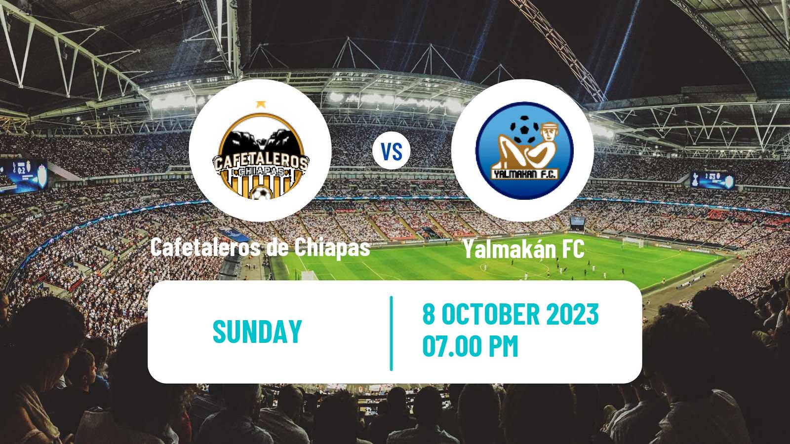 Football Mexican Liga Premier Serie A Cafetaleros de Chiapas - Yalmakán
