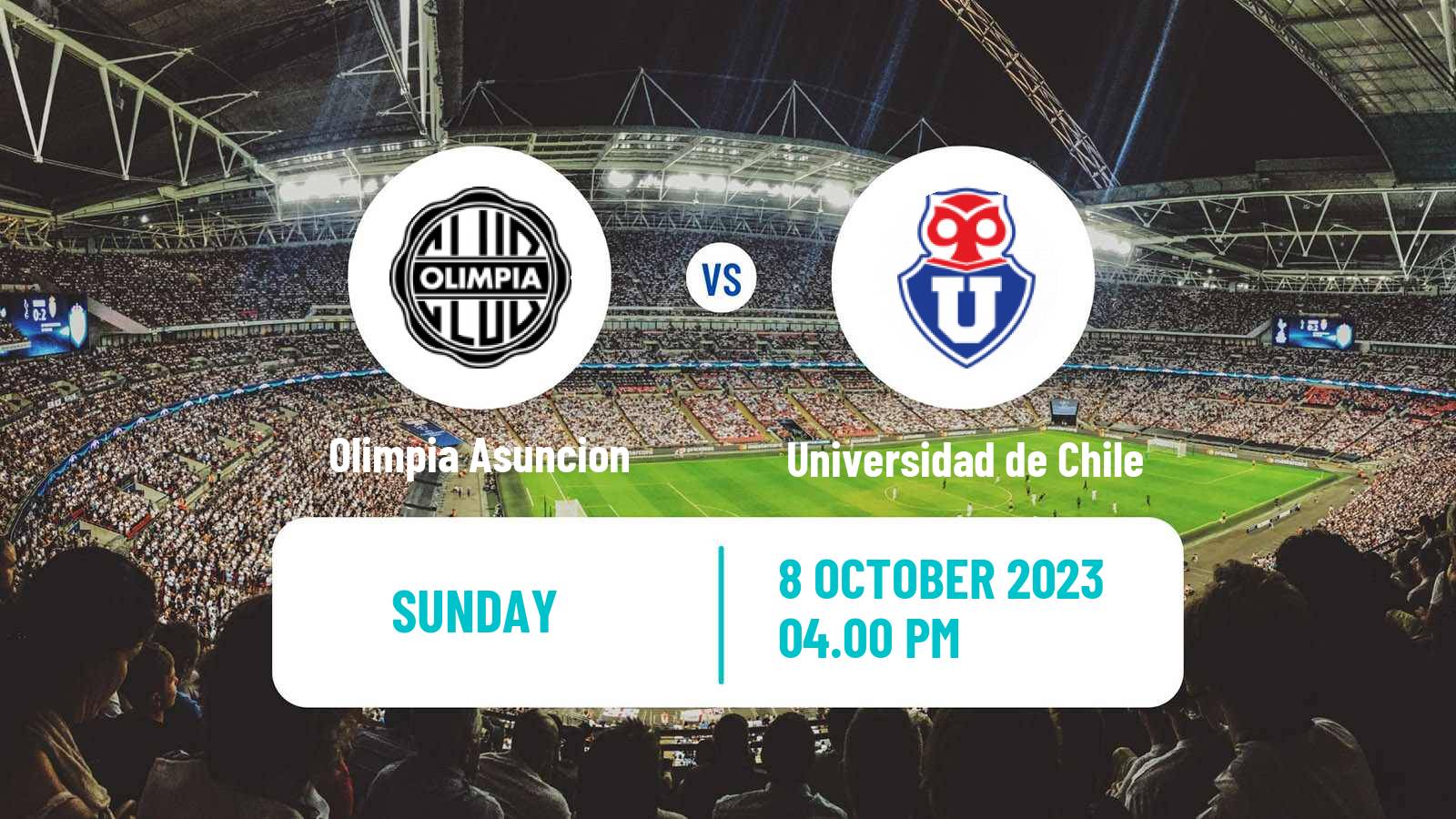 Soccer Copa Libertadores Women Olimpia Asuncion - Universidad de Chile
