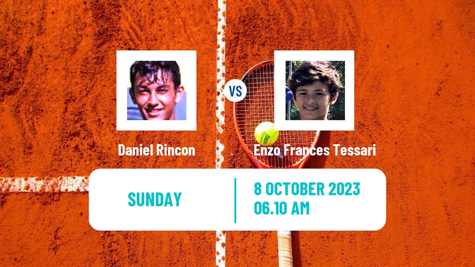Tennis Malaga Challenger Men Daniel Rincon - Enzo Frances Tessari
