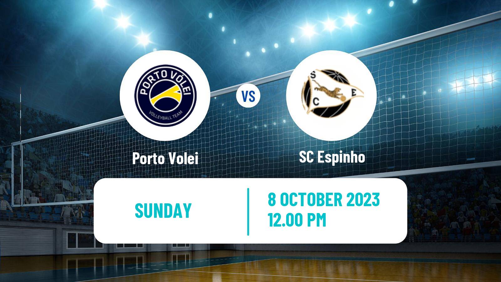 Volleyball Portuguese 1 Divisao Volleyball Women Porto Volei - SC Espinho