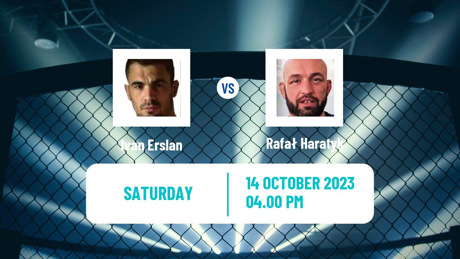 MMA Light Heavyweight Ksw Men Ivan Erslan - Rafał Haratyk