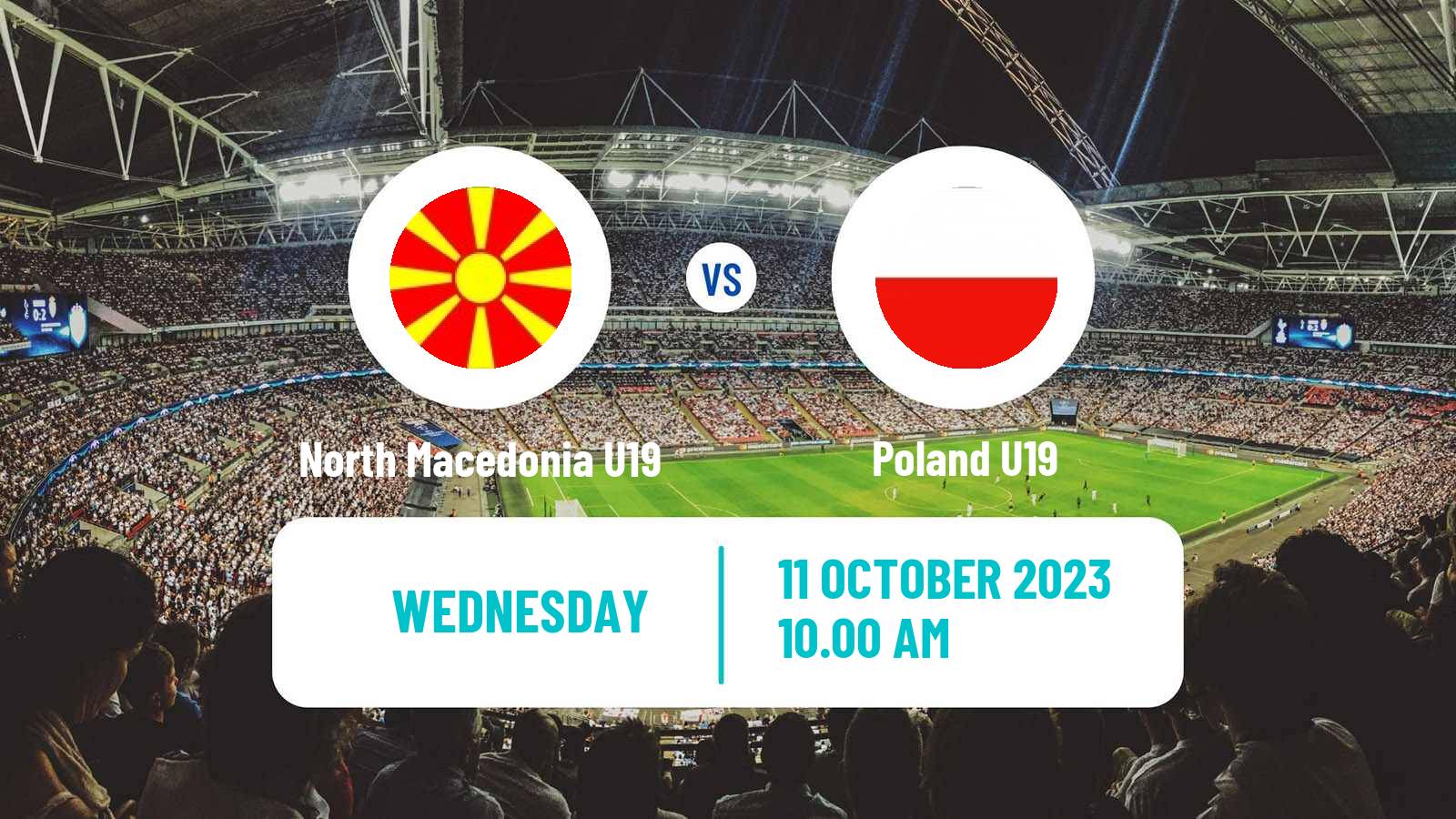 Soccer UEFA Euro U19 North Macedonia U19 - Poland U19