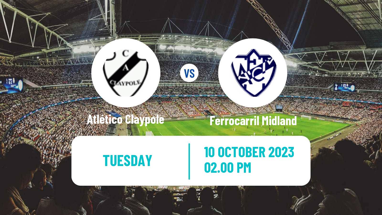 Soccer Argentinian Primera C Atlético Claypole - Ferrocarril Midland