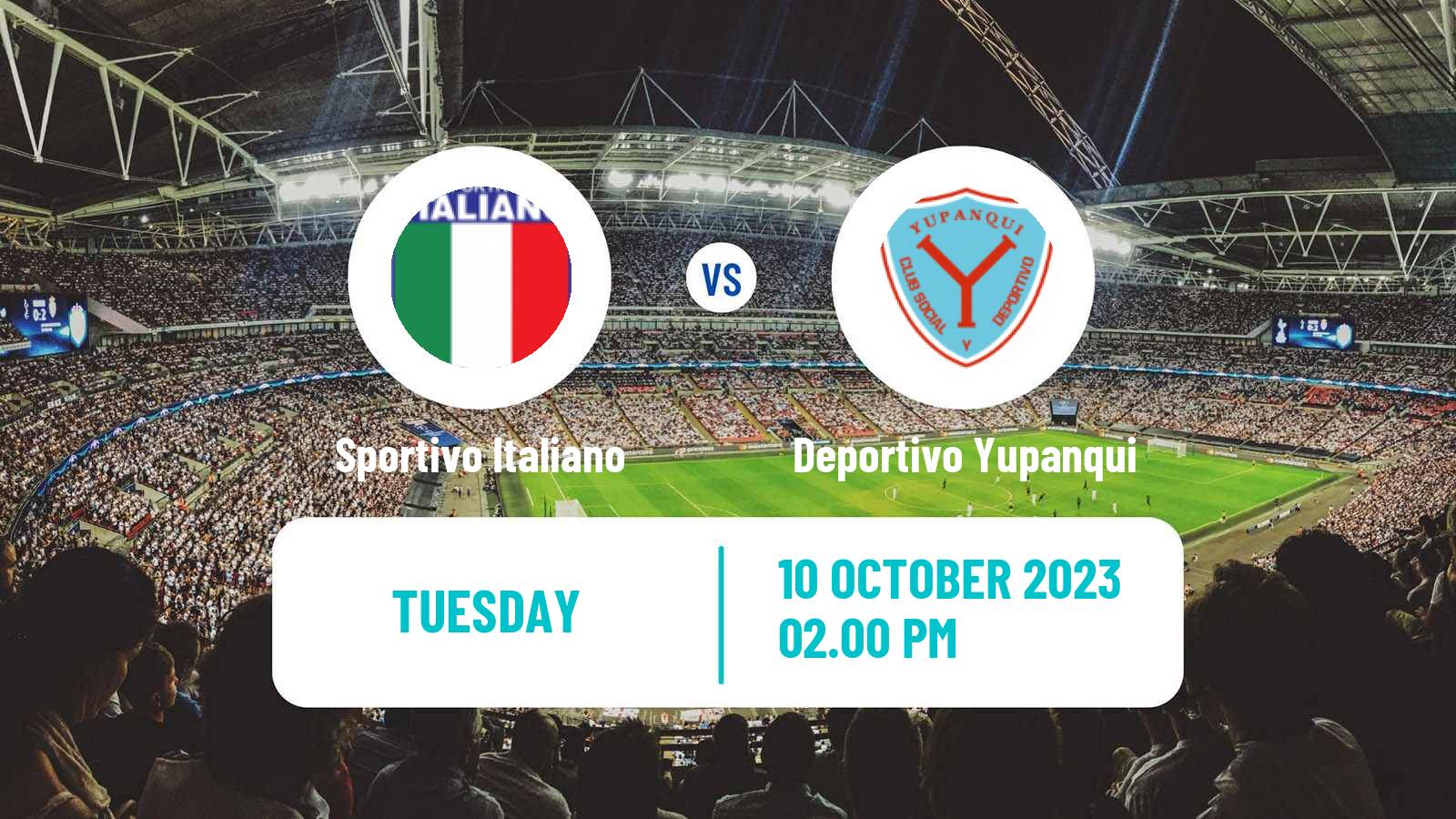 Soccer Argentinian Primera C Sportivo Italiano - Deportivo Yupanqui