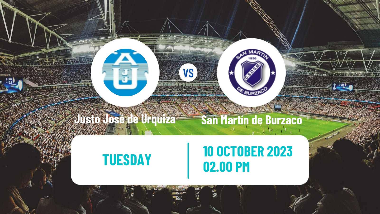 Soccer Argentinian Primera C Justo José de Urquiza - San Martín de Burzaco