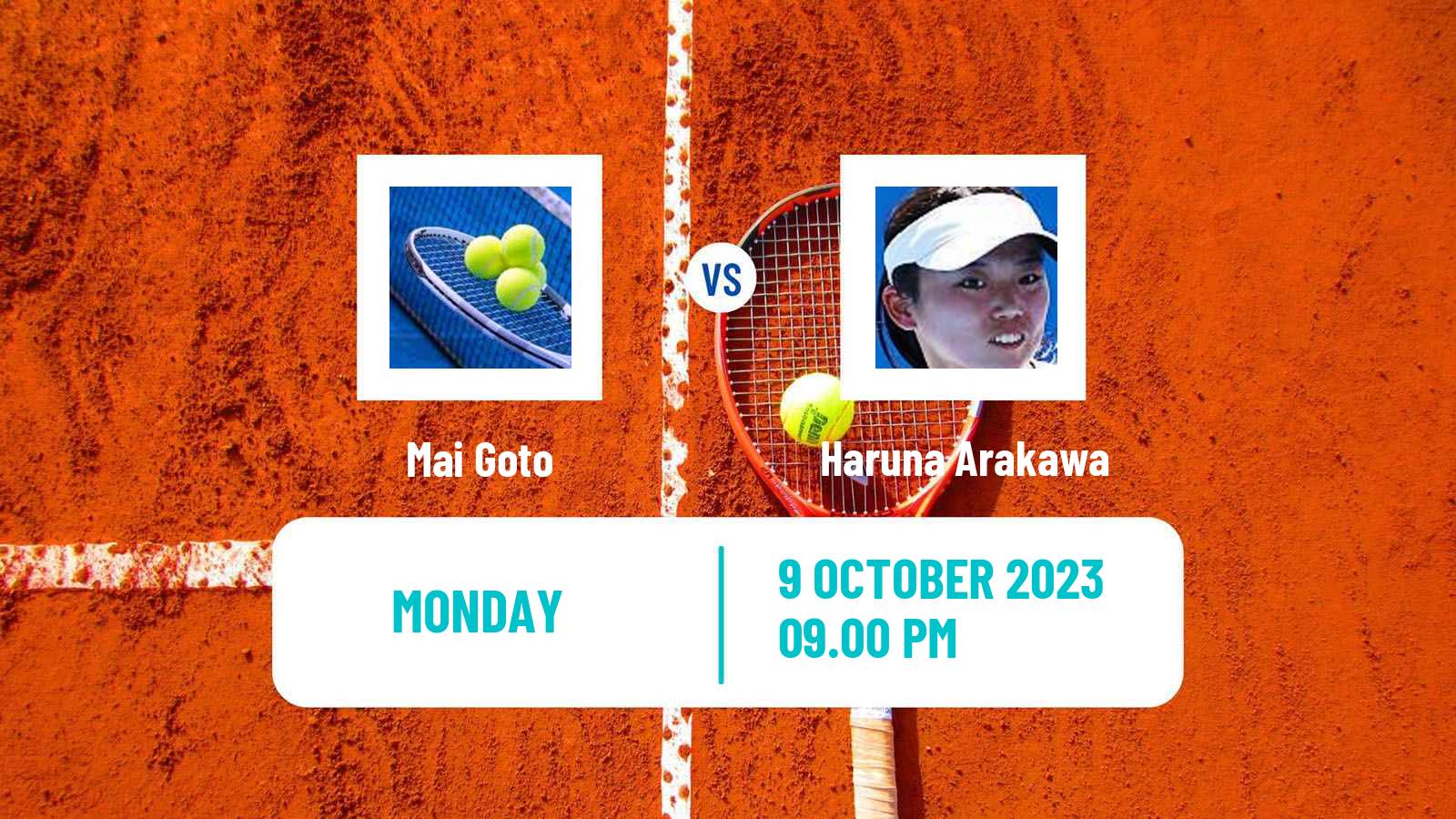 Tennis ITF W25 Hamamatsu Women Mai Goto - Haruna Arakawa