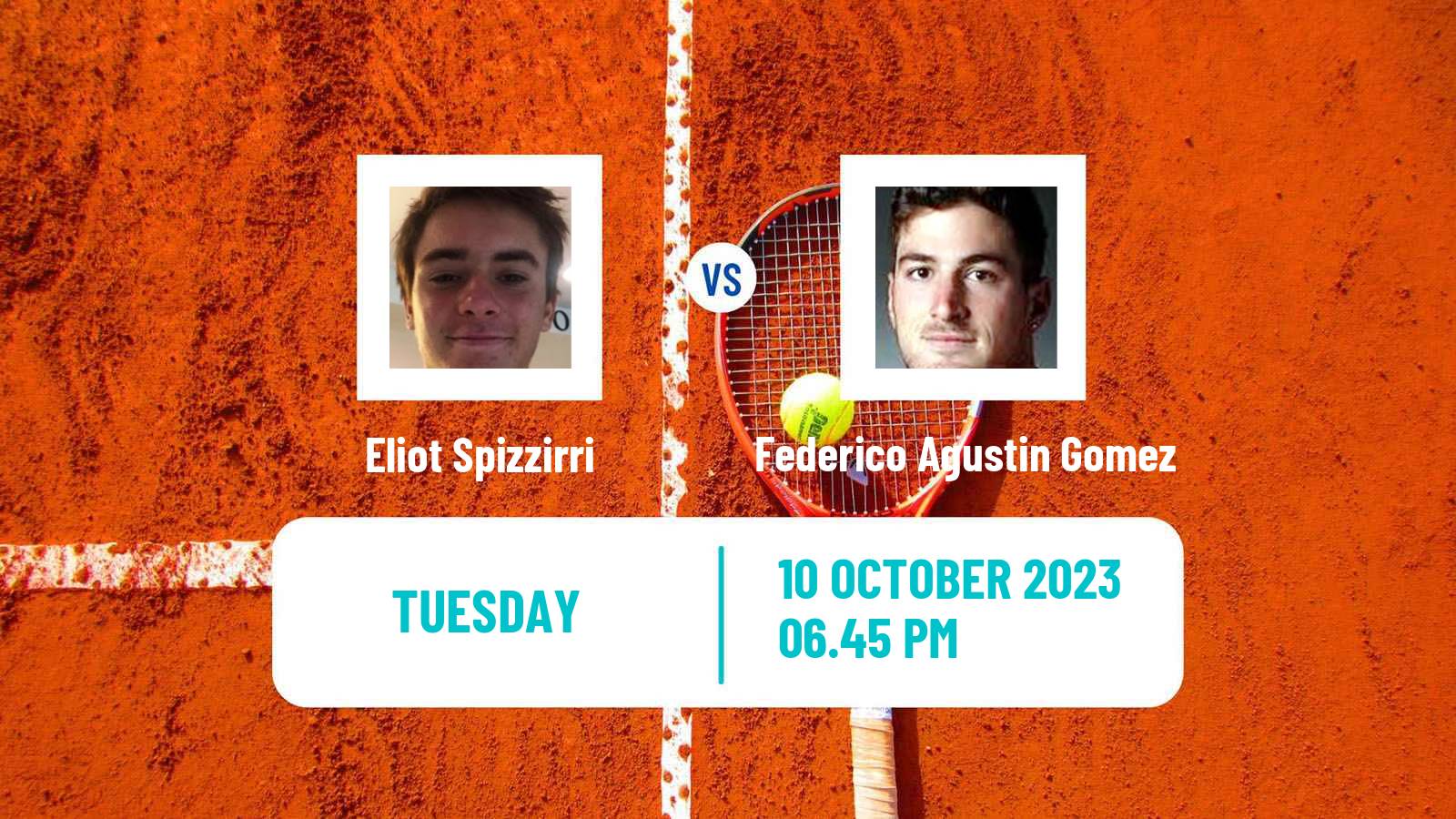 Tennis Fairfield Challenger Men Eliot Spizzirri - Federico Agustin Gomez