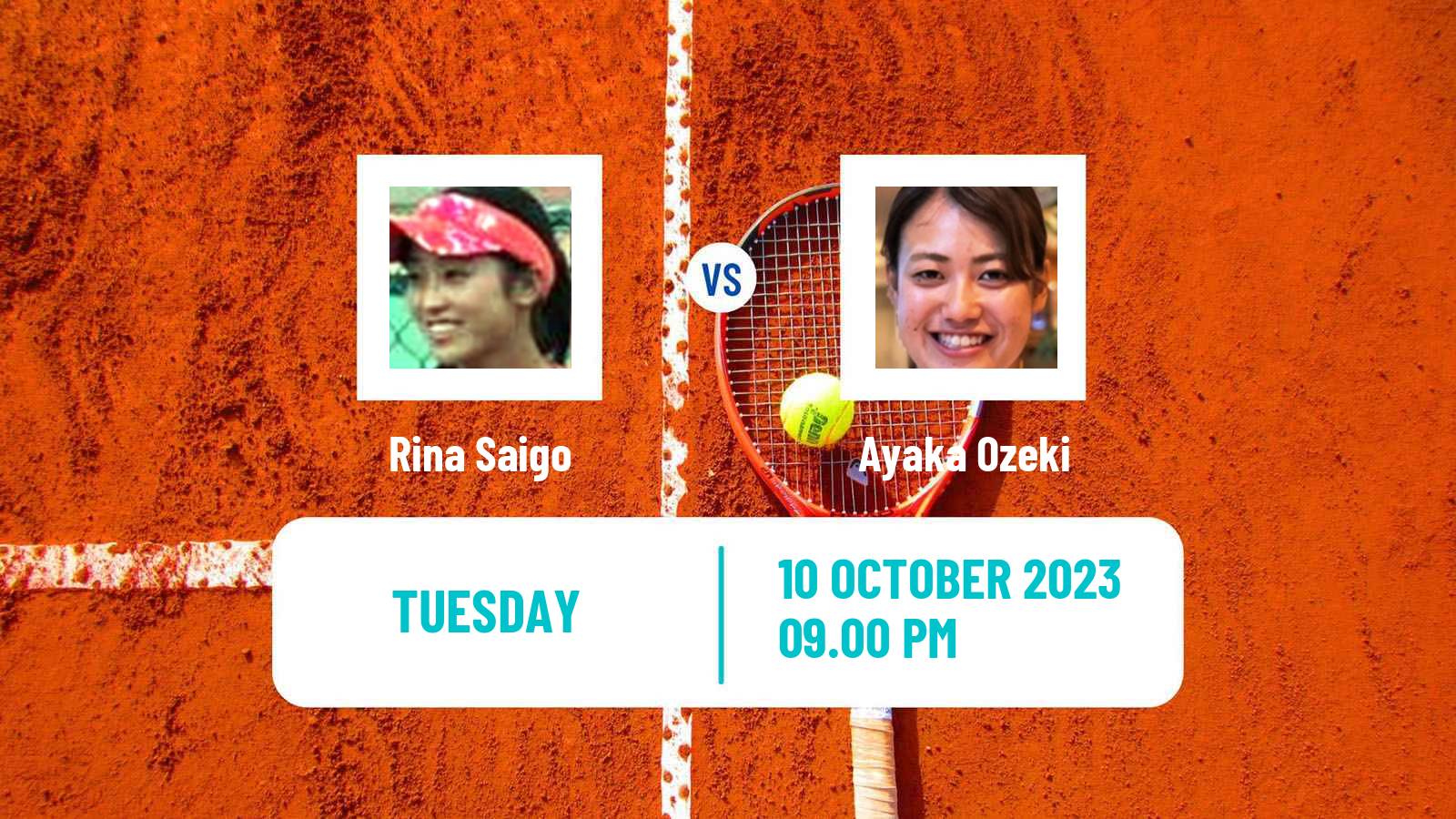Tennis ITF W25 Hamamatsu Women Rina Saigo - Ayaka Ozeki