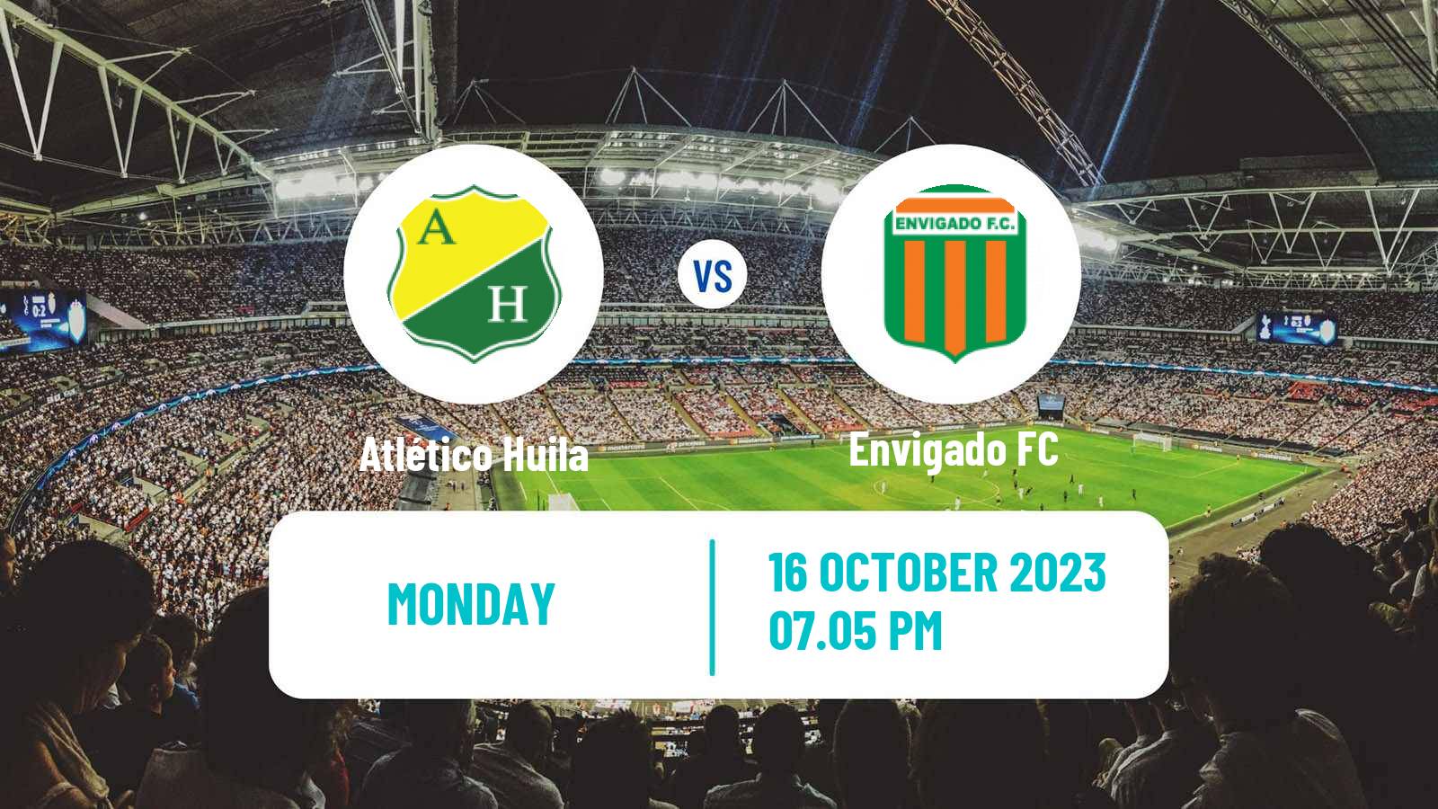 Football Colombian Primera A Atlético Huila - Envigado