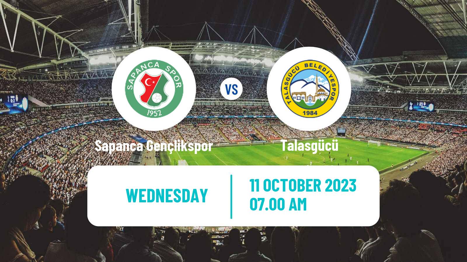 Soccer Turkish Cup Sapanca Gençlikspor - Talasgücü