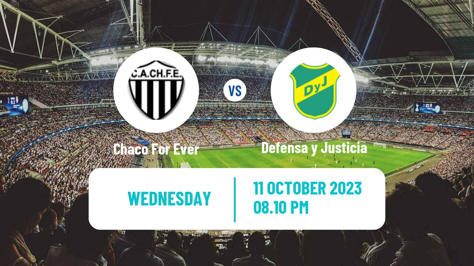 Soccer Copa Argentina Chaco For Ever - Defensa y Justicia