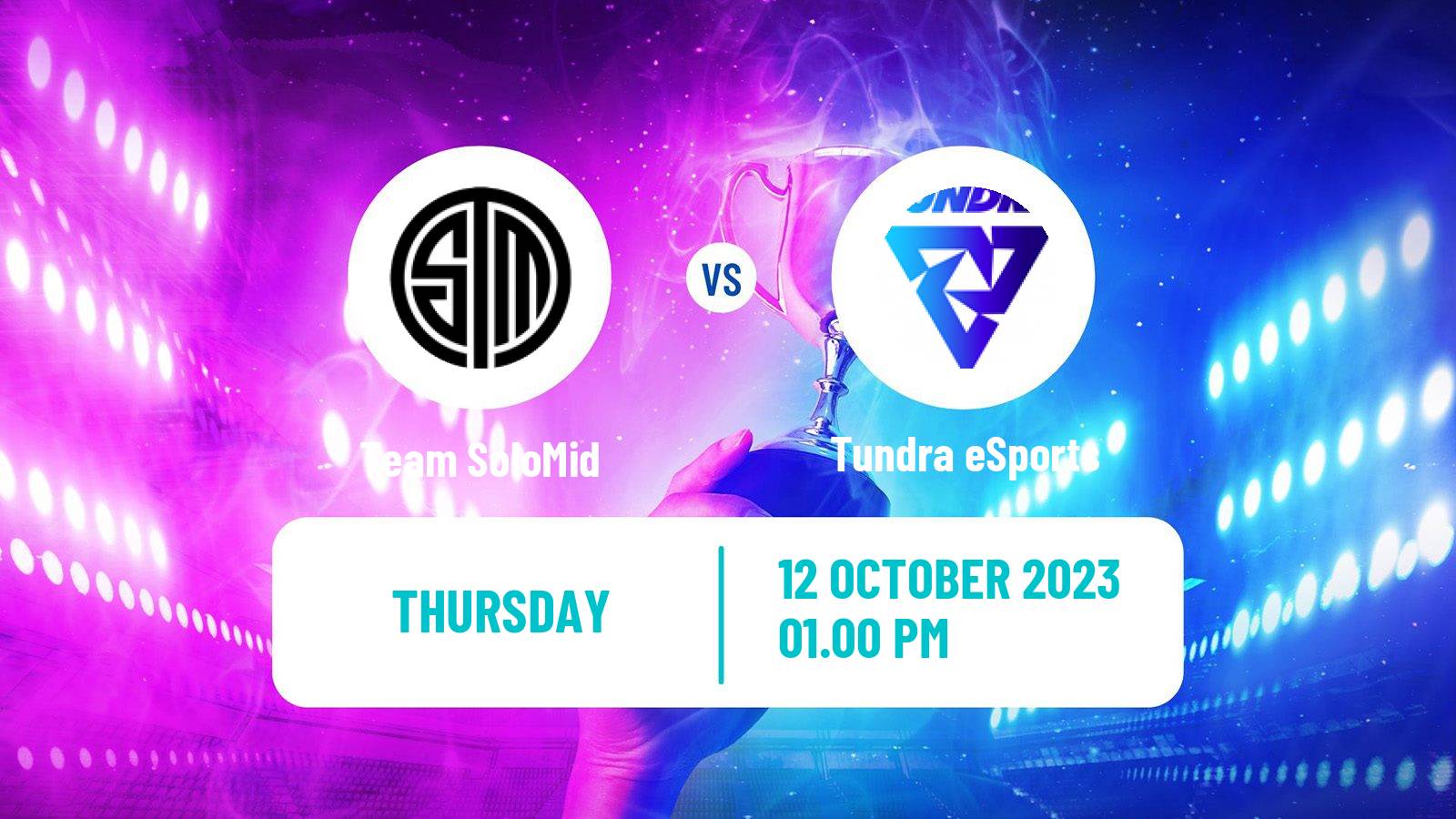 Esports Dota 2 The International Team SoloMid - Tundra eSports