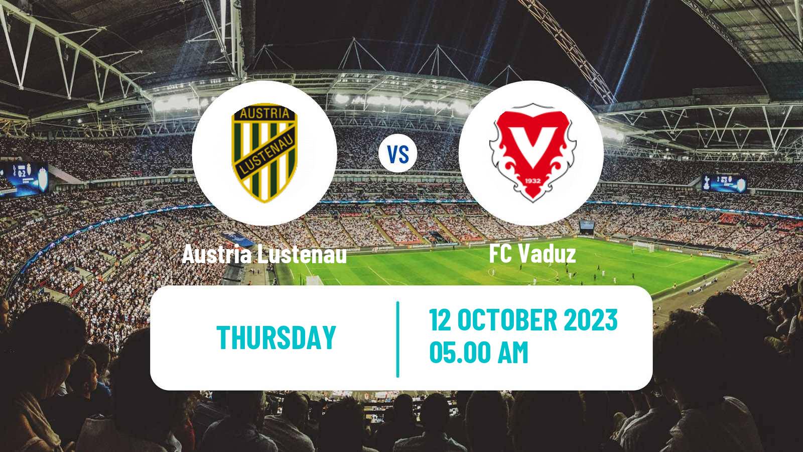 Soccer Club Friendly Austria Lustenau - Vaduz