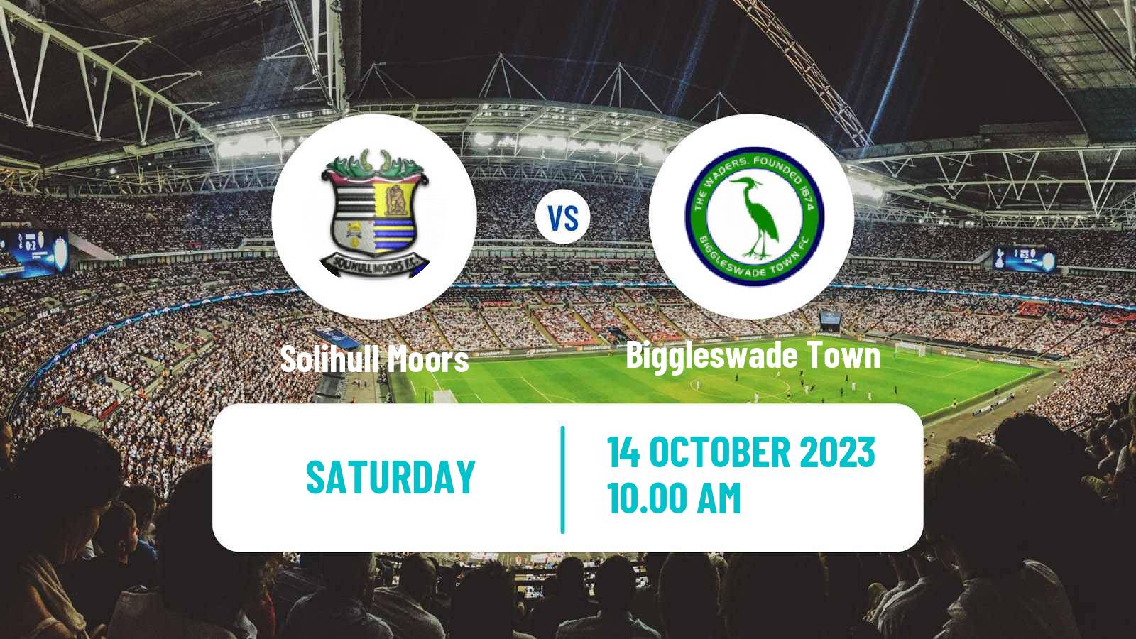 Soccer English FA Cup Solihull Moors - Biggleswade Town