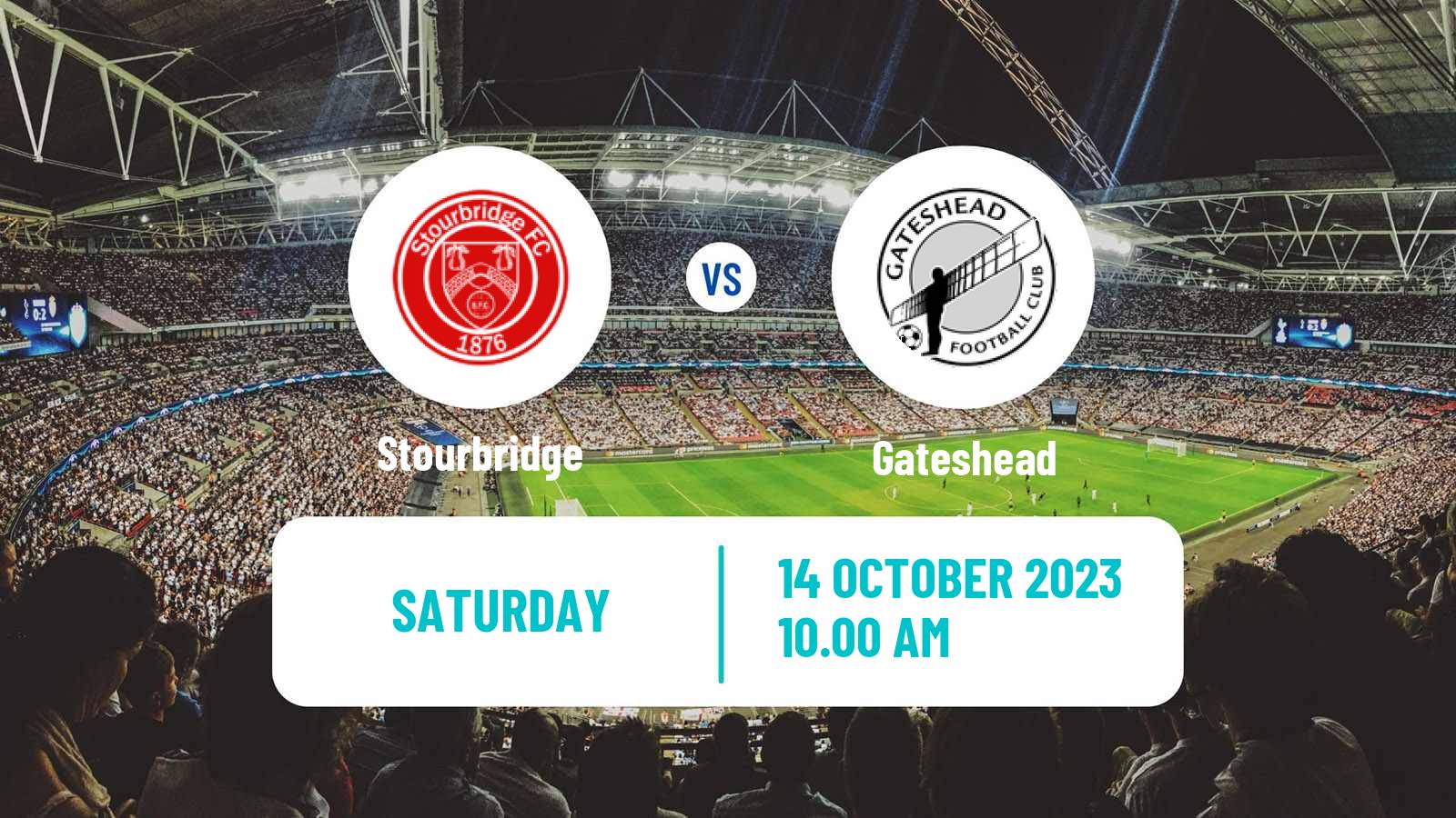 Soccer English FA Cup Stourbridge - Gateshead