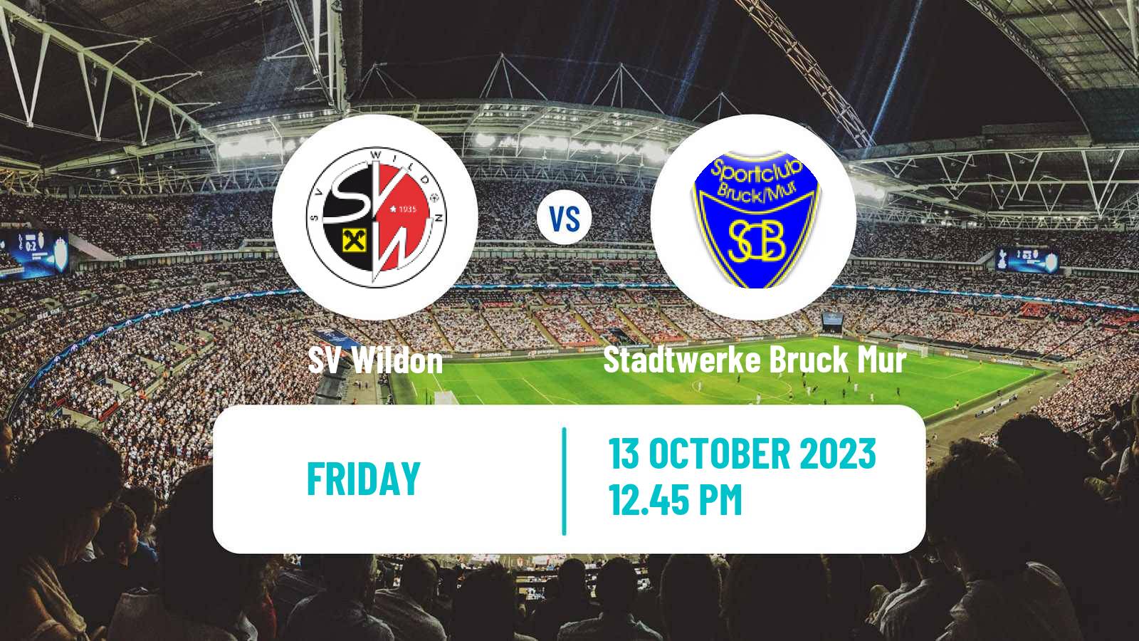 Soccer Austrian Landesliga Steiermark SV Wildon - Stadtwerke Bruck Mur