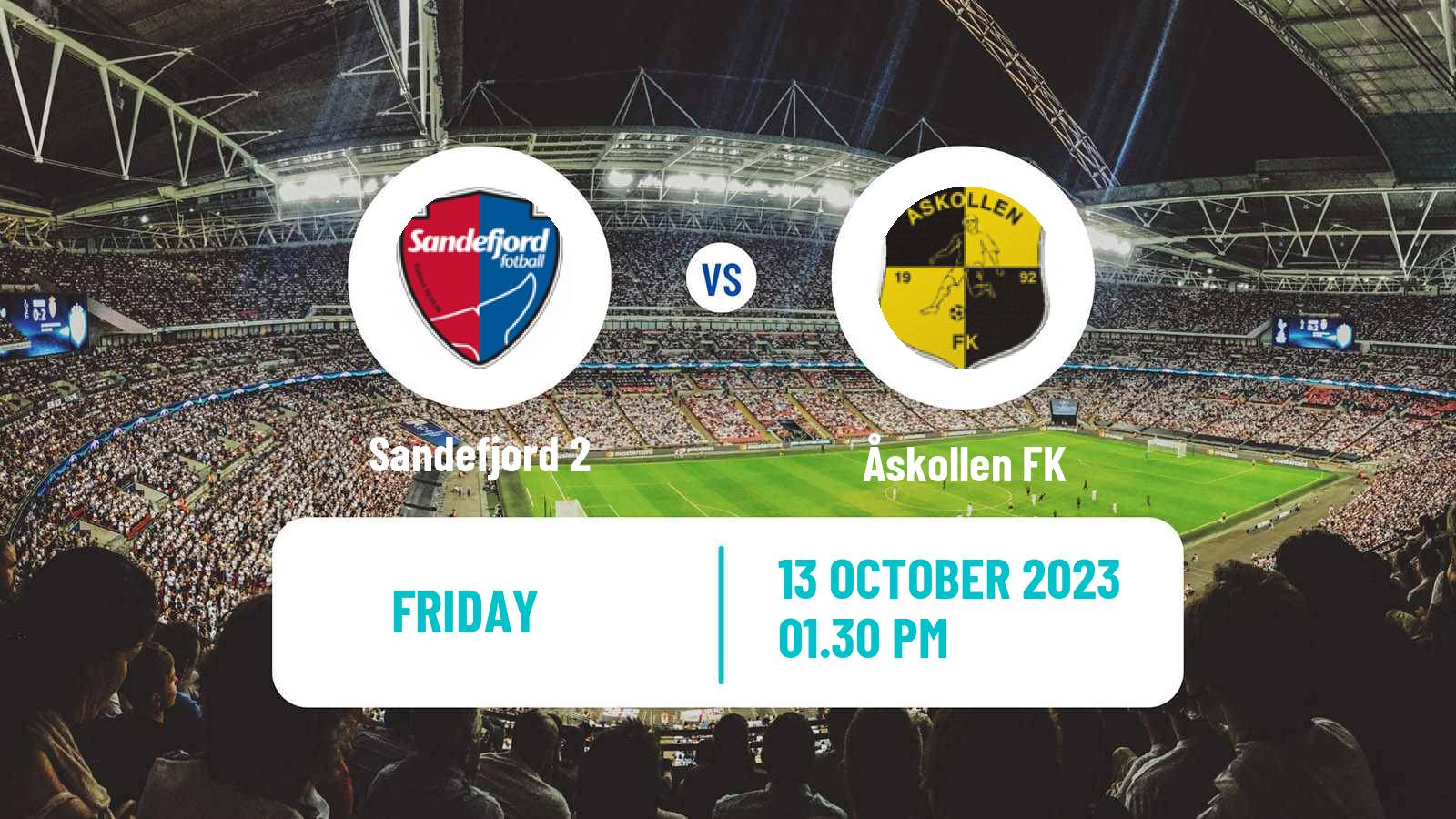Soccer Norwegian Division 3 - Group 4 Sandefjord 2 - Åskollen