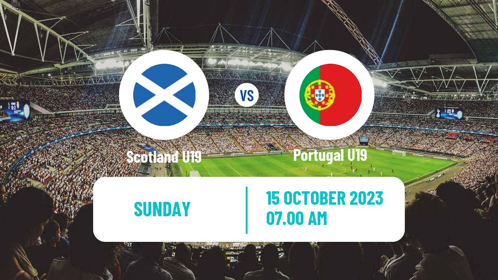 Soccer Friendly Scotland U19 - Portugal U19