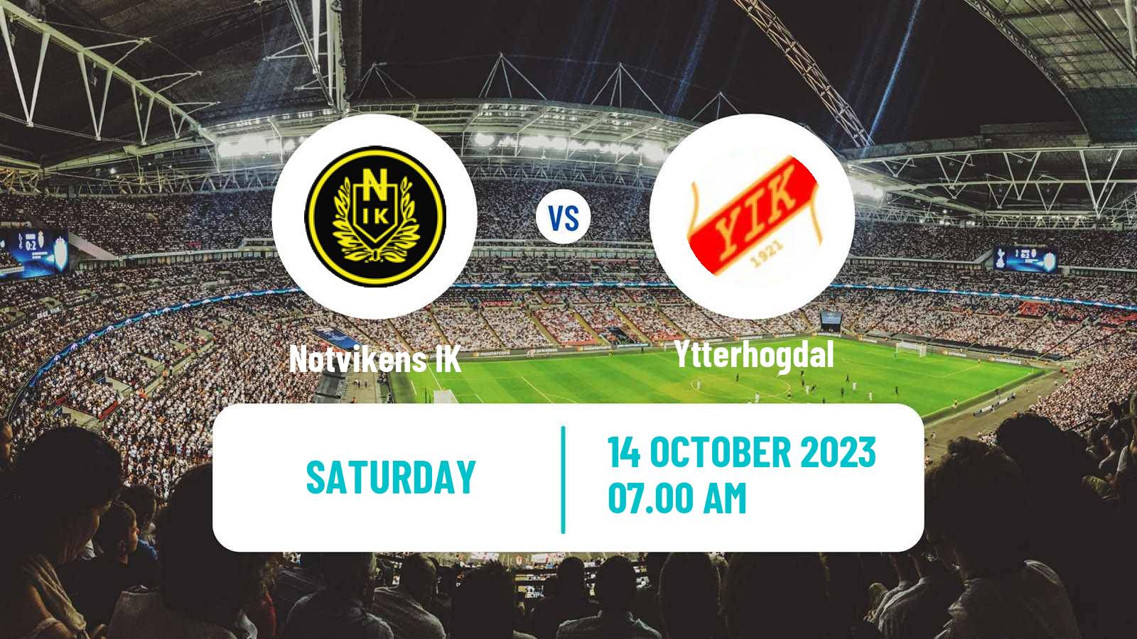 Soccer Swedish Division 2 - Norrland Notvikens - Ytterhogdal
