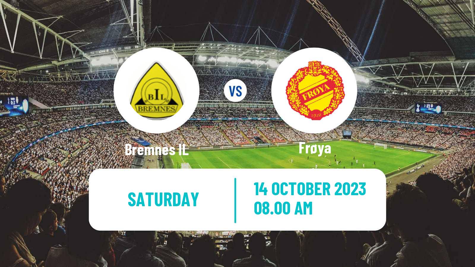 Soccer Norwegian Division 3 - Group 3 Bremnes - Frøya