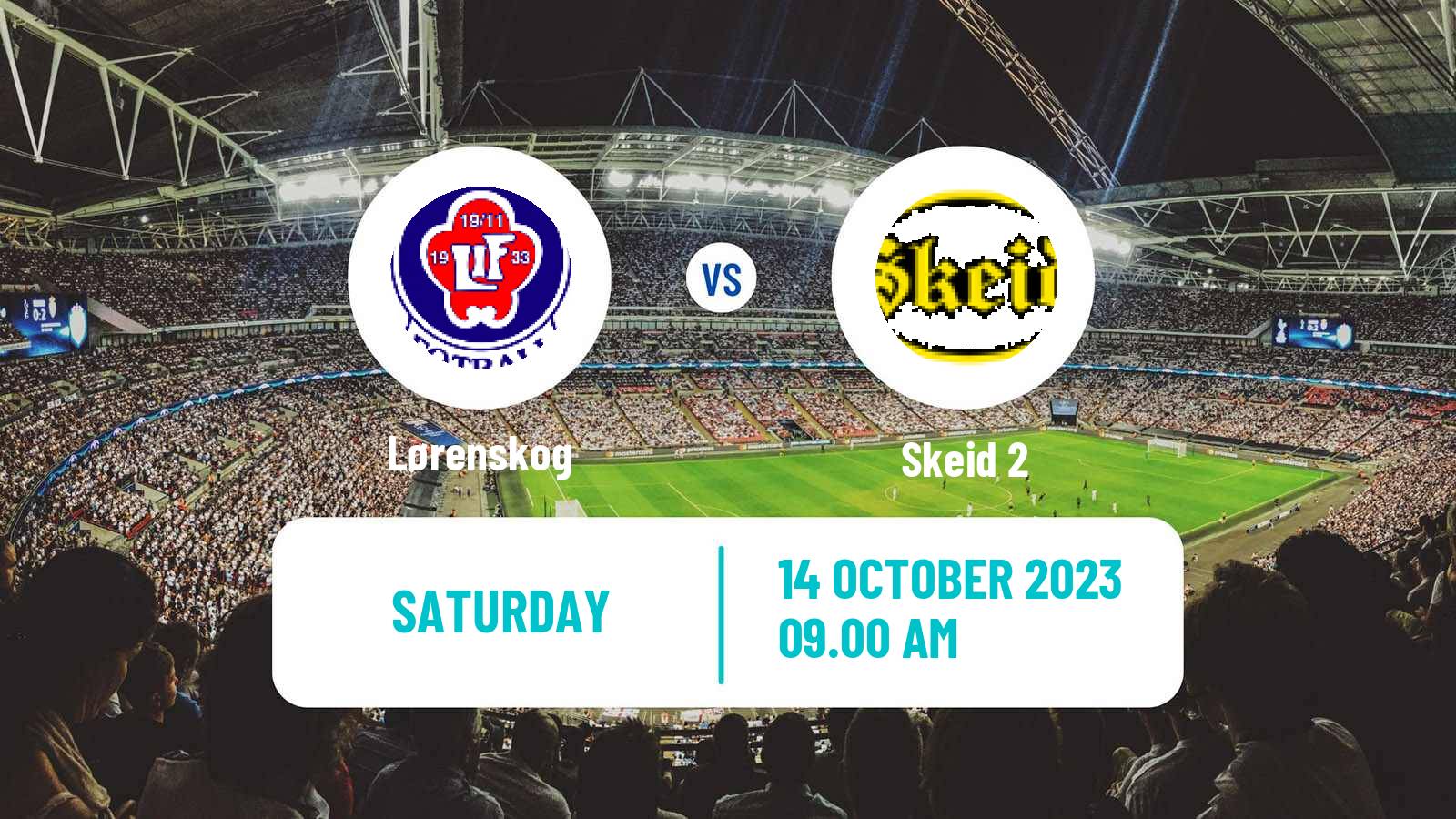 Soccer Norwegian Division 3 - Group 6 Lørenskog - Skeid 2