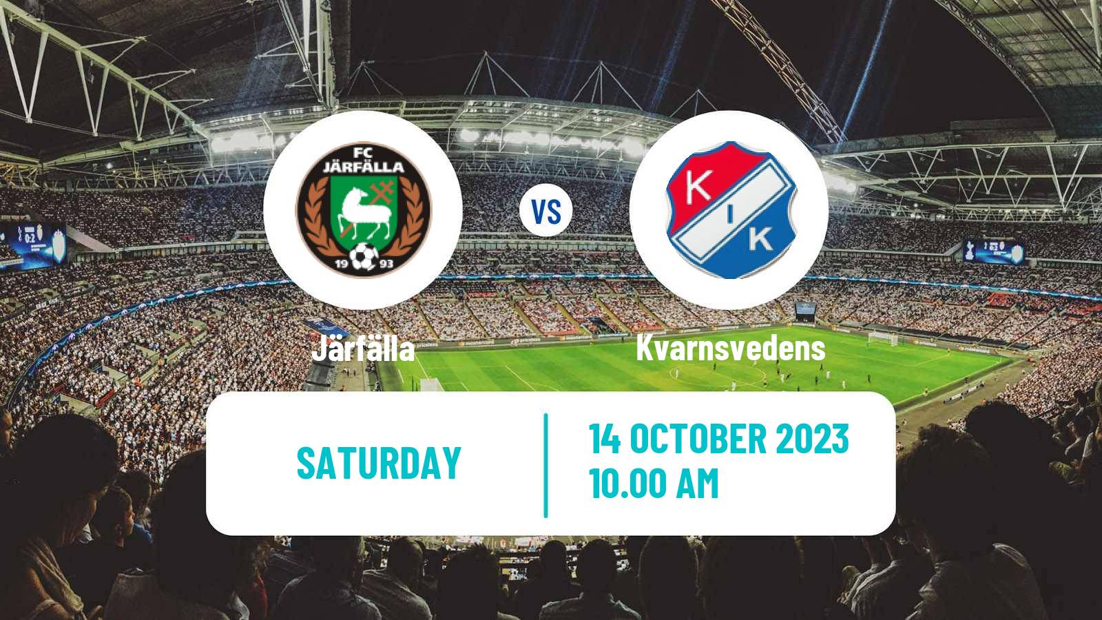 Soccer Swedish Division 2 - Norra Svealand Järfälla - Kvarnsvedens