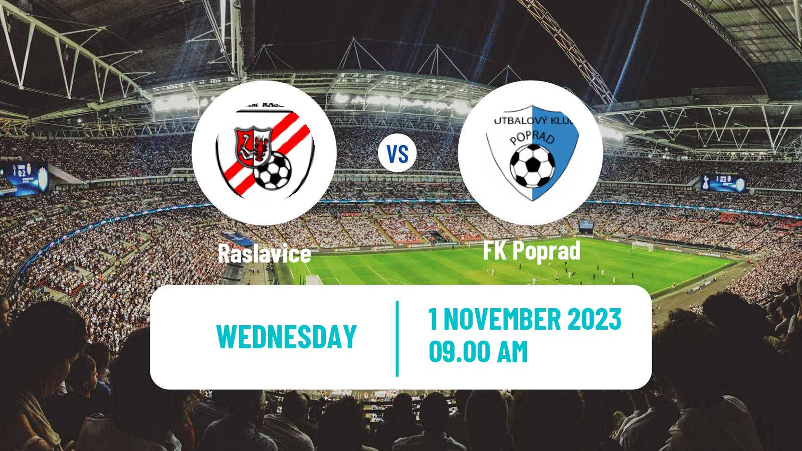 Soccer Slovak 4 Liga East Raslavice - Poprad