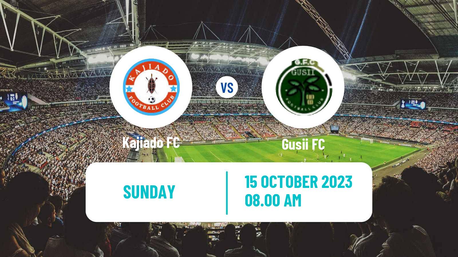 Soccer Kenyan Super League Kajiado - Gusii