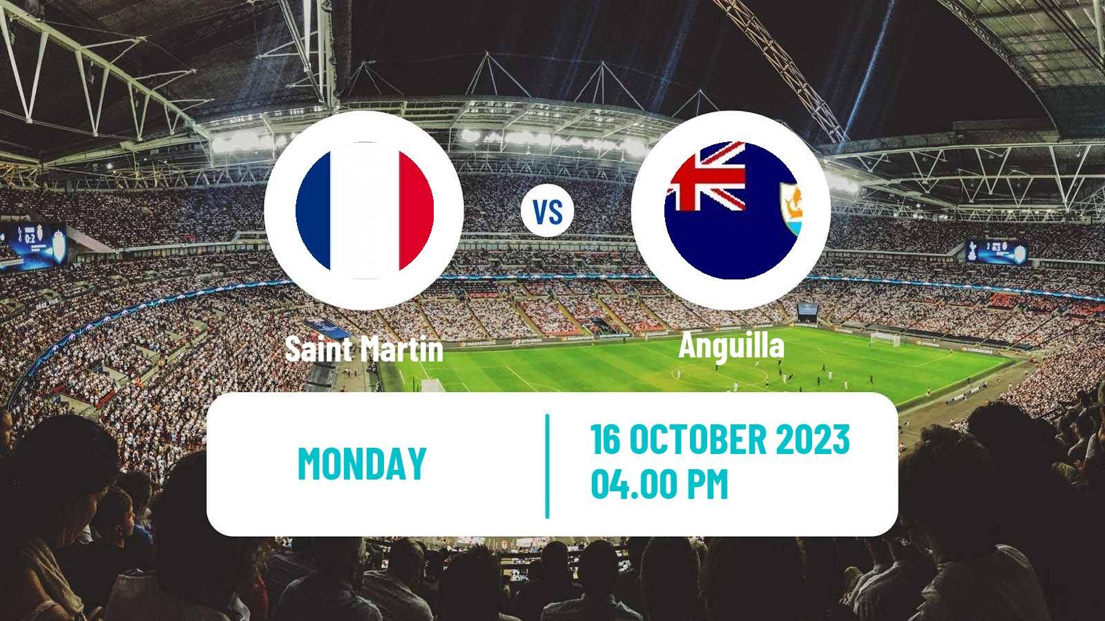 Soccer CONCACAF Nations League Saint Martin - Anguilla