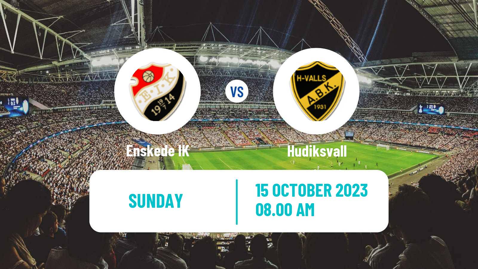Soccer Swedish Division 2 - Norra Svealand Enskede - Hudiksvall