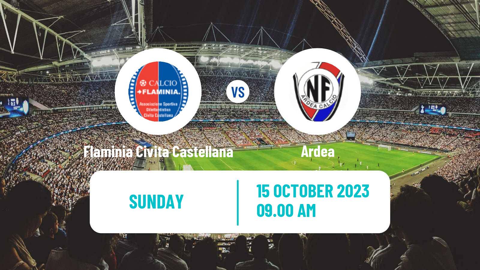 Soccer Italian Serie D - Group G Flaminia Civita Castellana - Ardea