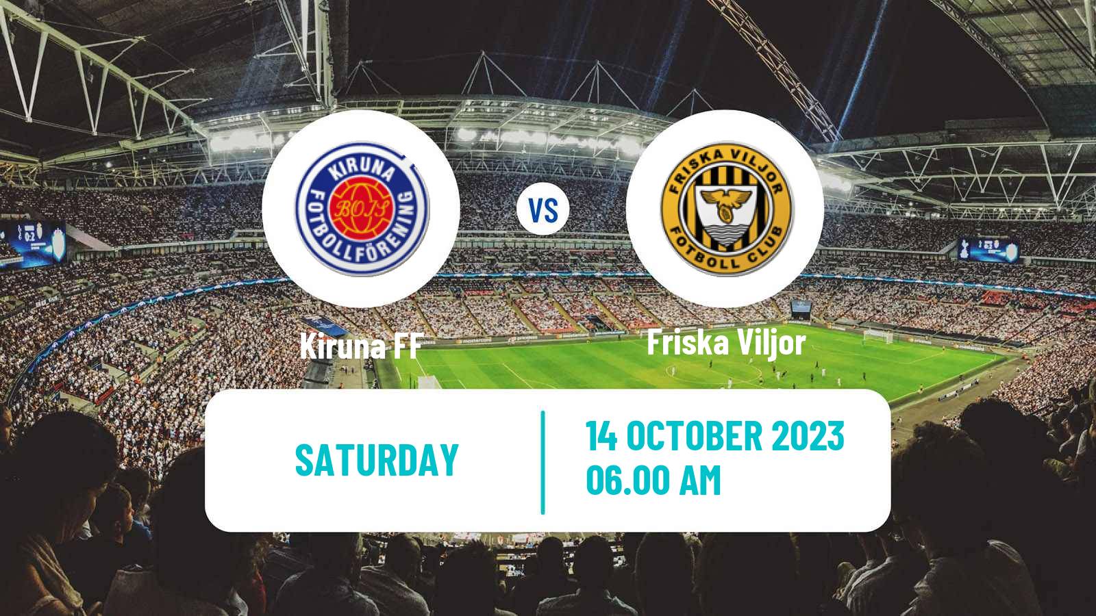 Soccer Swedish Division 2 - Norrland Kiruna - Friska Viljor