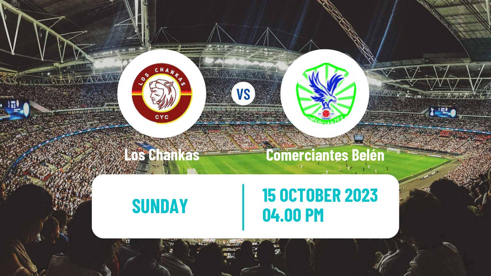 Soccer Peruvian Liga 2 Los Chankas - Comerciantes Belén
