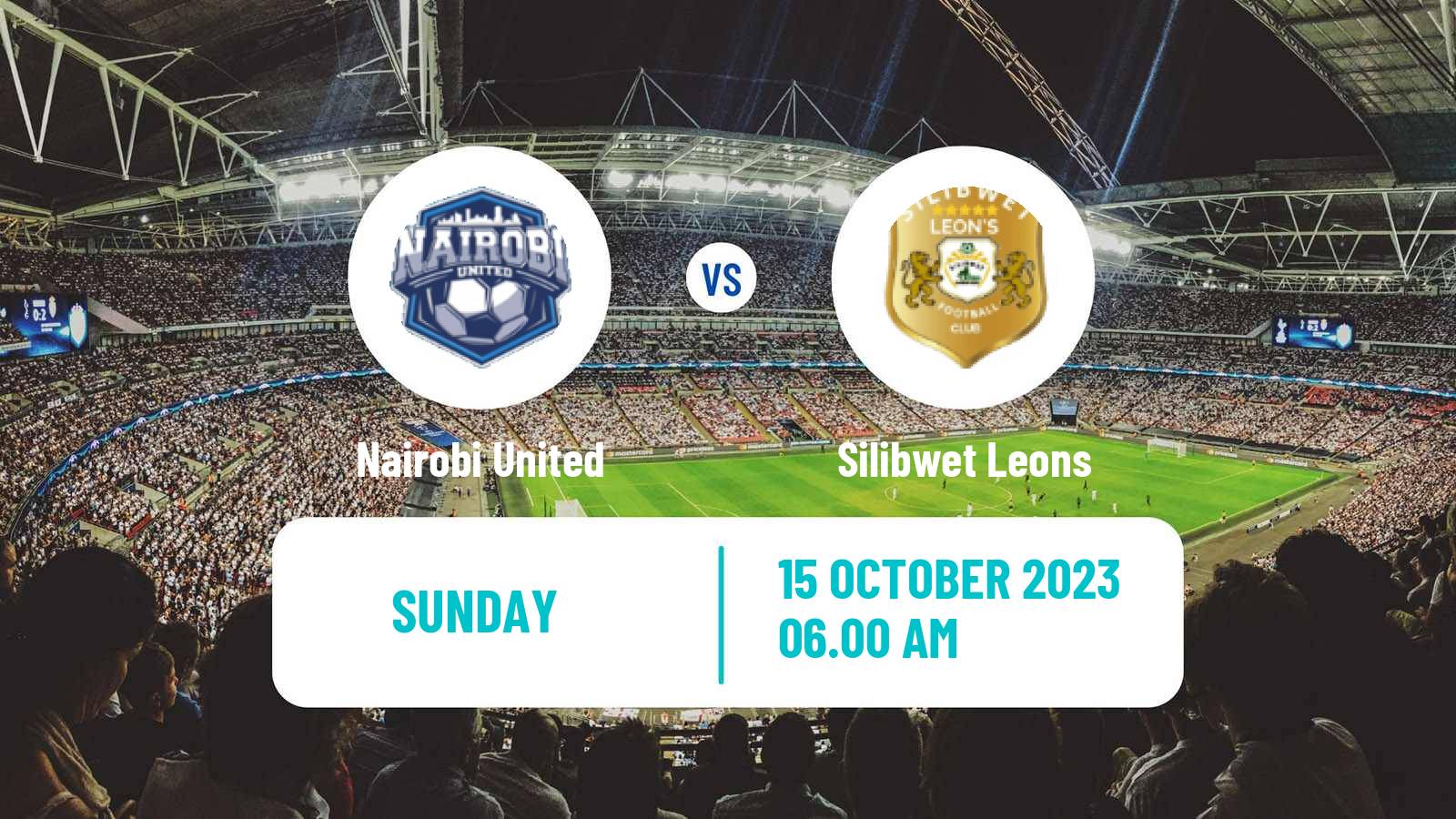 Soccer Kenyan Super League Nairobi United - Silibwet Leons