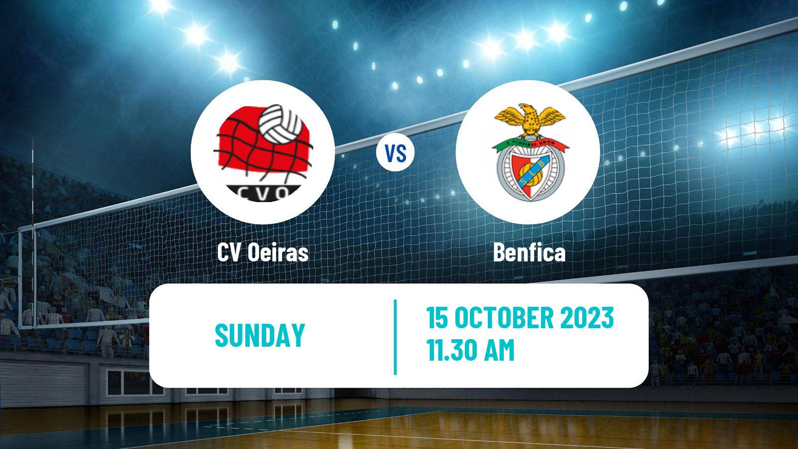 Volleyball Portuguese Campeonato Nacional Volleyball Oeiras - Benfica