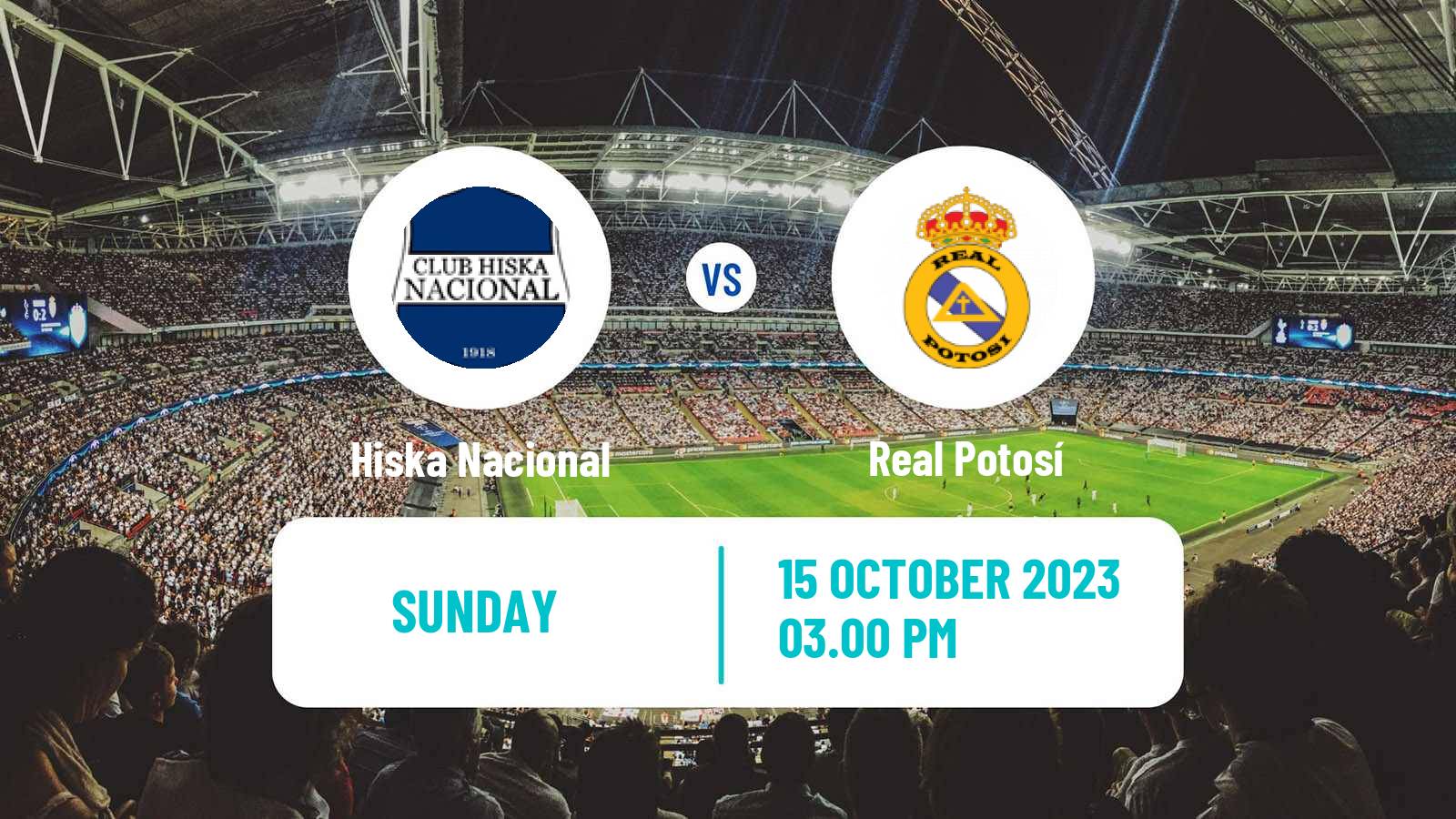 Soccer Bolivian Nacional B Hiska Nacional - Real Potosí
